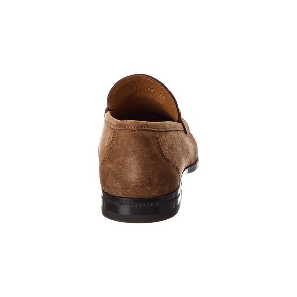 Ferragamo Grandioso 2 Suede Loafer, Brown